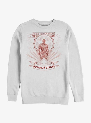 Marvel Black Widow Guardian Of Red Sweatshirt