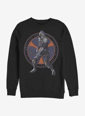 Marvel Black Widow Taskmaster Circle Sweatshirt