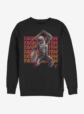 Marvel Black Widow Taskmaster Neon Sweatshirt