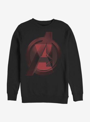 Marvel Black Widow Avenger Logo Sweatshirt