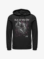 Marvel Black Widow Poster Hoodie