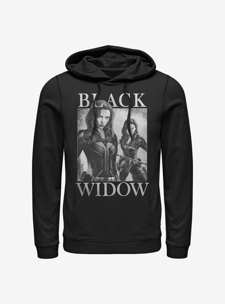 Marvel Black Widow Two Widows Mirror Hoodie