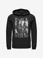 Marvel Black Widow Two Widows Mirror Hoodie