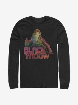 Marvel Black Widow Long-Sleeve T-Shirt