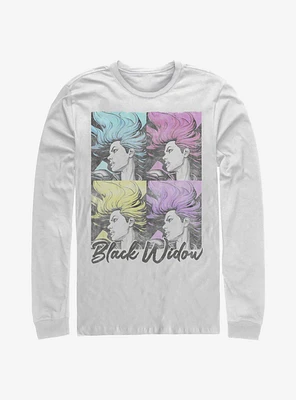 Marvel Black Widow Pop Long-Sleeve T-Shirt