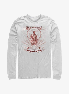 Marvel Black Widow Guardian Of Red Long-Sleeve T-Shirt