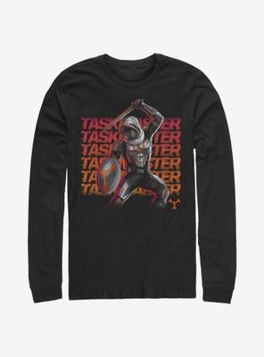 Marvel Black Widow Taskmaster Neon Long-Sleeve T-Shirt