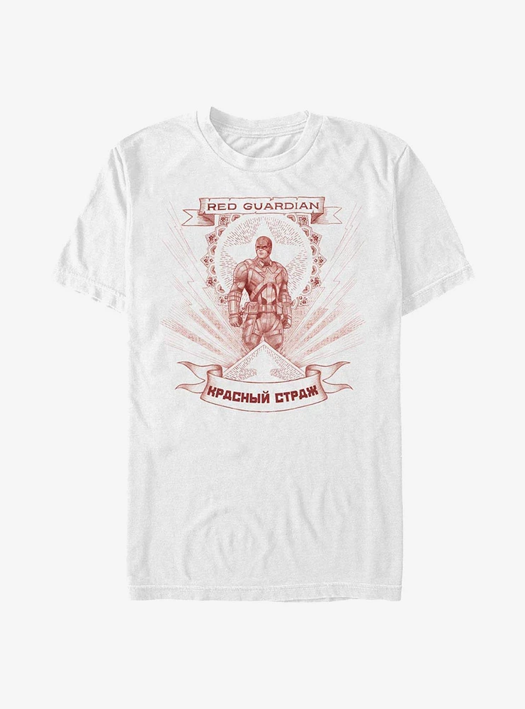 Marvel Black Widow Guardian Of Red T-Shirt