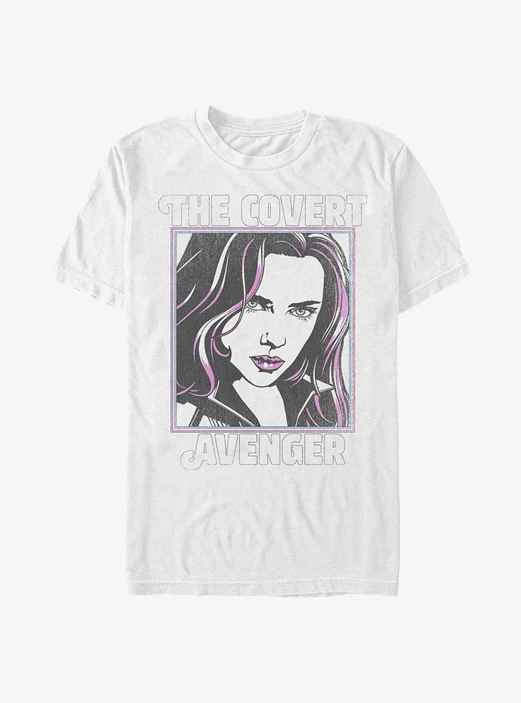 Marvel Black Widow Retro Pop T-Shirt