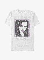 Marvel Black Widow Retro Pop T-Shirt