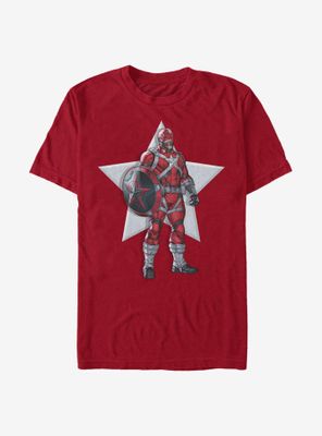 Marvel Black Widow Serious Red Guardian T-Shirt