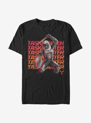 Marvel Black Widow Taskmaster Neon T-Shirt