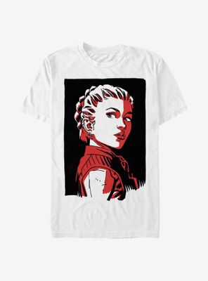 Marvel Black Widow Yelena Portrait T-Shirt