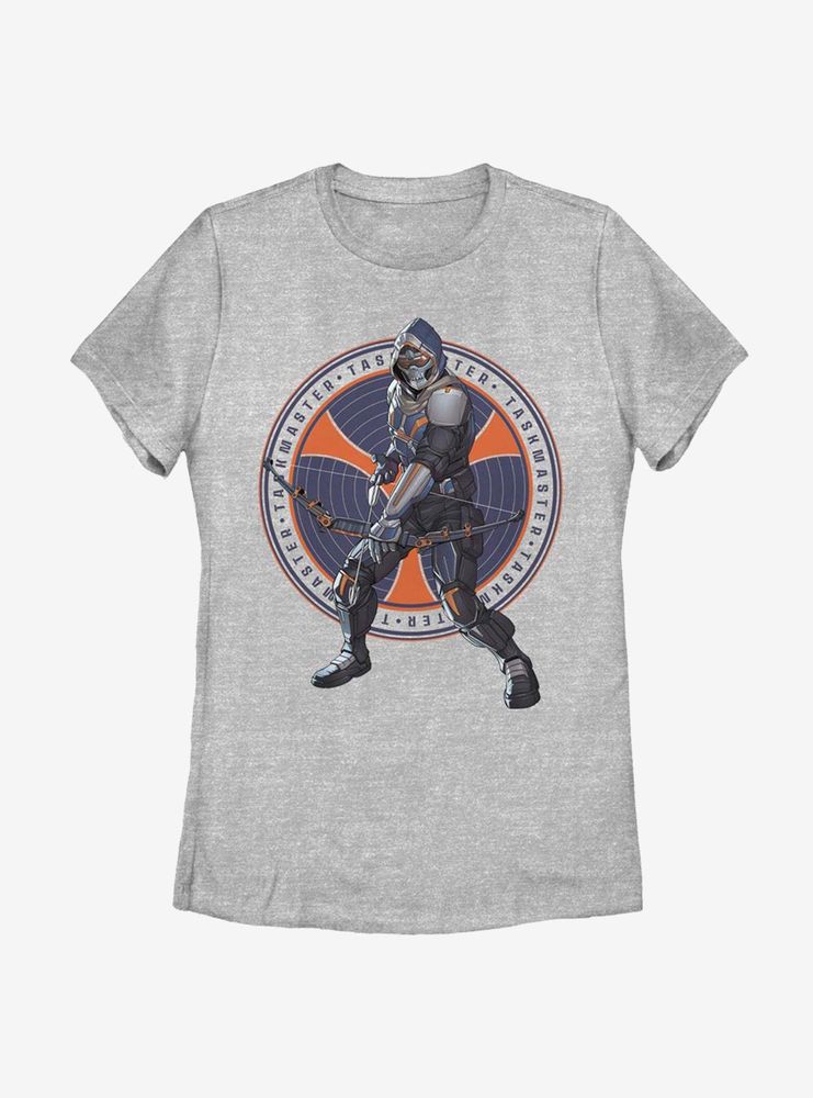 Marvel Black Widow Taskmaster Circle Womens T-Shirt