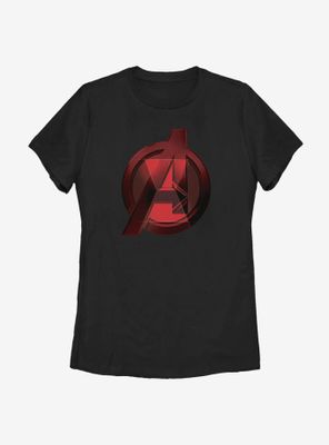 Marvel Black Widow Avenger Logo Womens T-Shirt