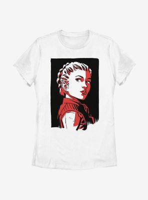 Marvel Black Widow Yelena Portrait Womens T-Shirt