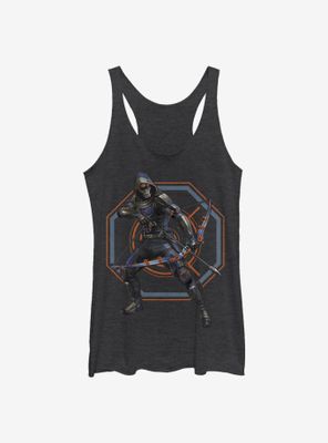 Marvel Black Widow Big Taskmaster Womens Tank Top