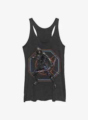 Marvel Black Widow Big Taskmaster Womens Tank Top