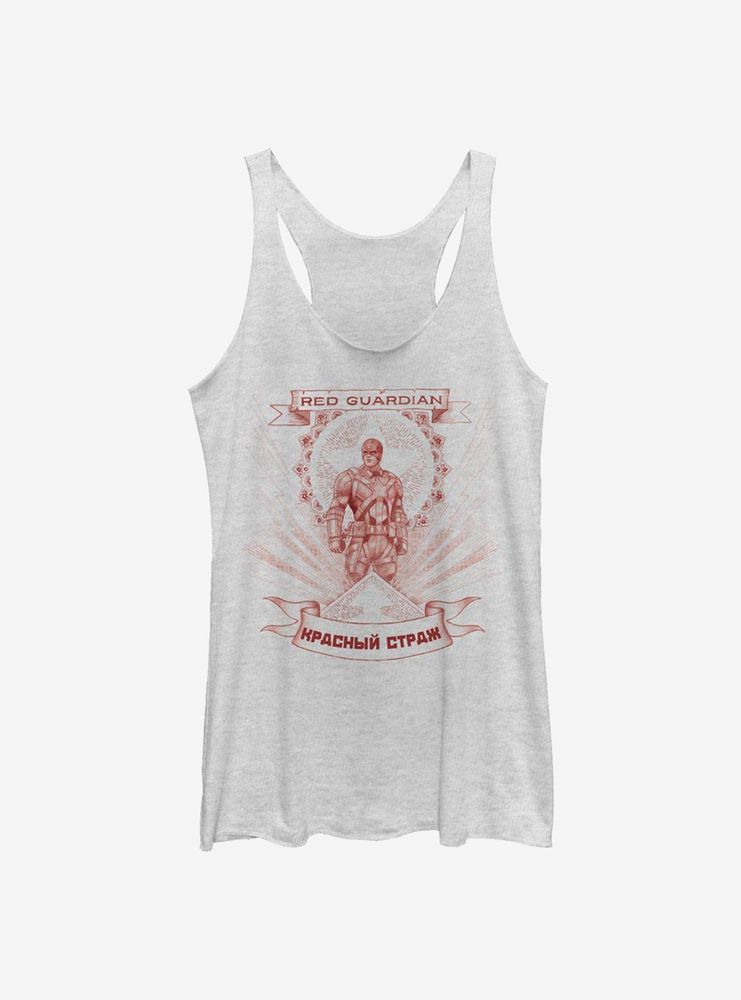 Marvel Black Widow Guardian Of Red Womens Tank Top