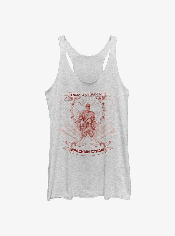 Marvel Black Widow Guardian Of Red Womens Tank Top