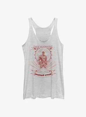 Marvel Black Widow Guardian Of Red Womens Tank Top