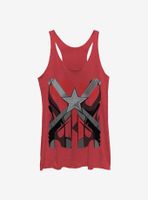 Marvel Black Widow Red Guardian Costume Womens Tank Top