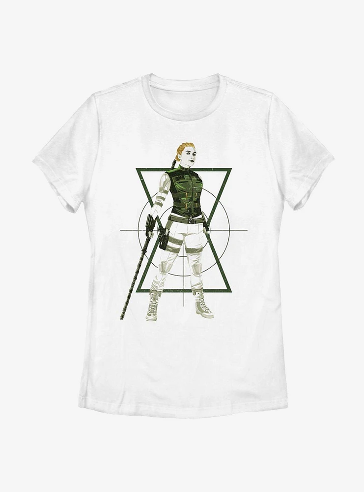 Marvel Black Widow Yelena Target Womens T-Shirt