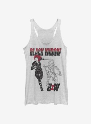 Marvel Black Widow Womens Tank Top