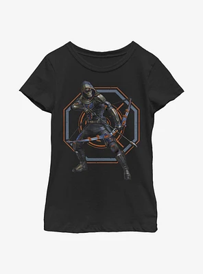 Marvel Black Widow Big Taskmaster Youth Girls T-Shirt