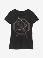 Marvel Black Widow Big Taskmaster Youth Girls T-Shirt