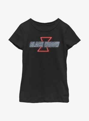 Marvel Black Widow Neon Youth Girls T-Shirt