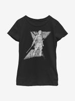 Marvel Black Widow Spy Yelena Youth Girls T-Shirt