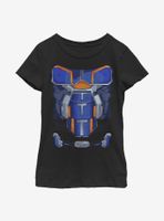 Marvel Black Widow Taskmaster Costume Youth Girls T-Shirt