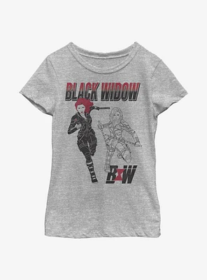 Marvel Black Widow Youth Girls T-Shirt