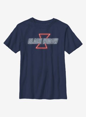 Marvel Black Widow Neon Youth T-Shirt