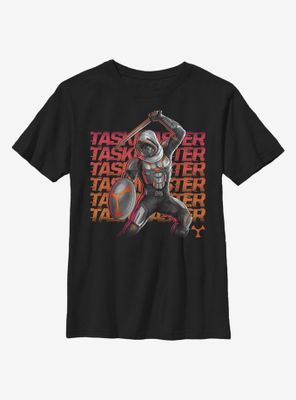 Marvel Black Widow Taskmaster Neon Youth T-Shirt