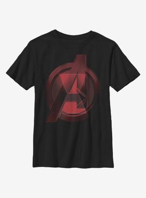 Marvel Black Widow Avenger Logo Youth T-Shirt