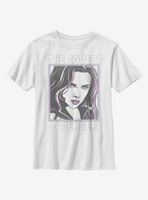 Marvel Black Widow Retro Pop Youth T-Shirt