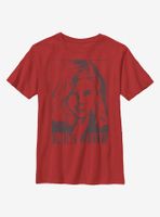 Marvel Black Widow Tie Dye Youth T-Shirt