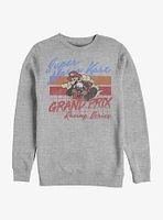 Super Mario Final Lap Crew Sweatshirt