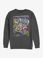 Super Mario Kart Dart Crew Sweatshirt