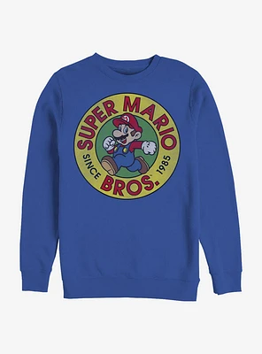 Super Mario Side Run Crew Sweatshirt