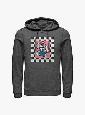 Super Mario Chubby Checkers Hoodie