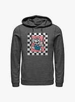 Super Mario Chubby Checkers Hoodie