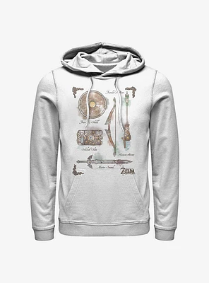 The Legend Of Zelda Inventory Hoodie