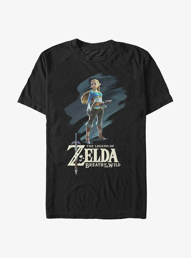 The Legend Of Zelda Paint T-Shirt