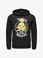 Animal Crossing Hello Mayor Hoodie