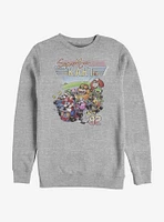 Super Mario Kart Nineties Crew Sweatshirt