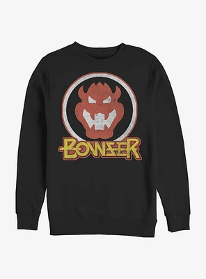 Super Mario Bowser Crew Sweatshirt