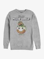Super Mario Bowser Is King Crew Sweatshirt